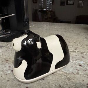 Taylor & NG Vintage Cow Butter Dish